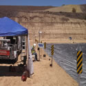 This was taken while working at a gold mine in the middle of the desert when its 120 plus degrees in the shade and the tools were too hot to handle. We were installing a duck scare sound system to keep the birds out of the holding pond.